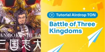Tutorial Airdrop Telegram: Battle of Three Kingdoms